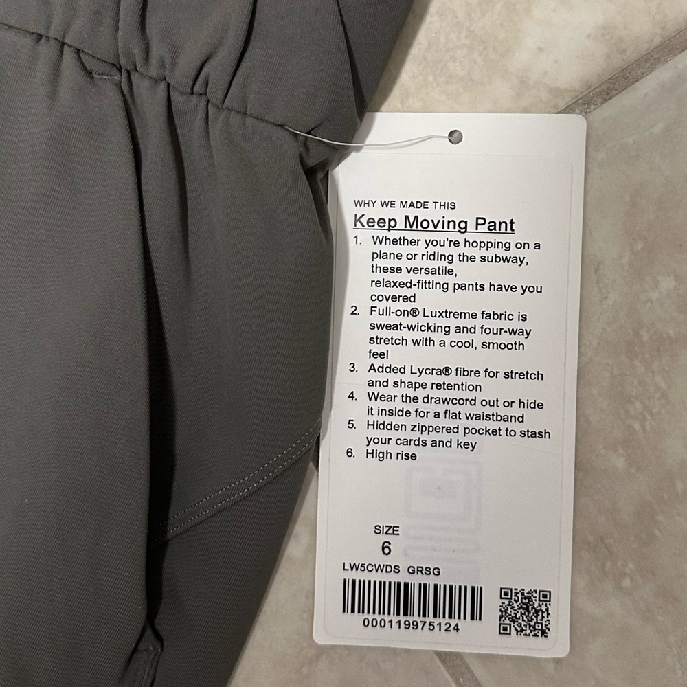 lululemon Keep Moving Pants